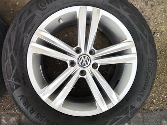 18"letní alu sada Sebring 5x112 origo Tiguan 2 Kodiaq TPMS - 4