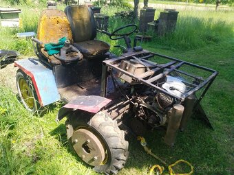 Traktor domácí výroby Jawa 250. - 4