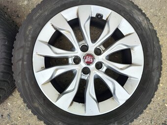 16"zimní alu sada 5x98 origo Fiat Tipo II 500L Alfa Romeo - 4