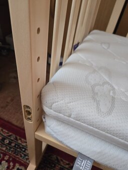 Mimi postýlka přístavná i samostatná, matrace - 4