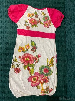 Krásné dívčí šaty Desigual vel. 10-12 let top stav - 4