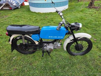 Jawa 23 Mustang bez TP, modrý původní 2. - 4