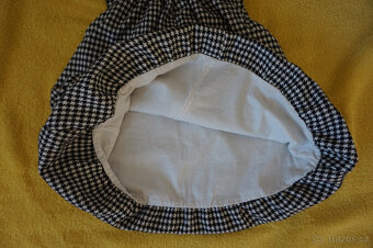 teplejší šatičky s mašlemi - vel. 74 - 4