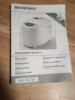 Domácí pekárna Silver Crest - 4