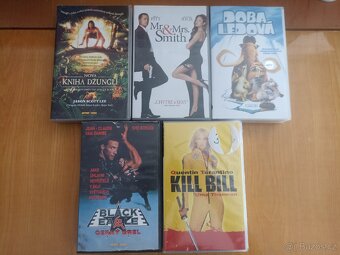 Originální video kazety - VHS - Kill Bill, Kniha džunglíl - 4