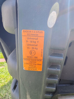Autosedačka Britax - 4