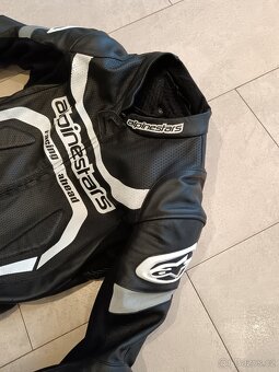Alpinestars Motegi-Pánská kožená moto kombinéza, jednodílná - 4