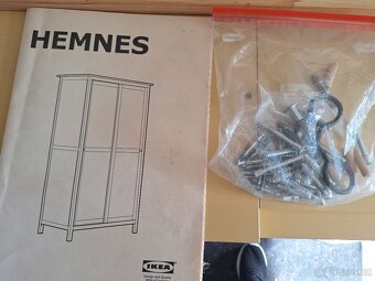 IKEA HEMNES šatní skříň - 4