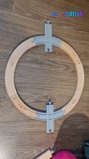 Vláčkodráha - speciální křížení Brio Lidl Ikea - 4
