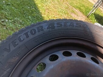 Sada Disků 5x112 s pneu 195/65/R15+ origo poklice - 4