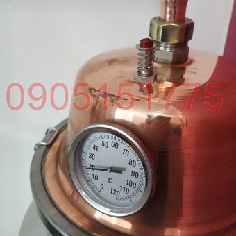 Destilacny pristroj 58L + litinova platna + REFLUKTOR - 4