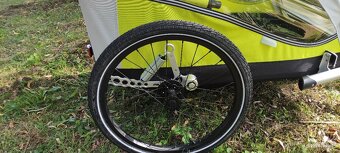 Vozík XLC Duo 8Teen pro 2 děti, odpružení Dogy - 4