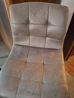 Dvě barové židle - 4