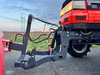 Malotraktor KUBOTA GL23 vyhřívaná kabina • radlice + sypač - 4