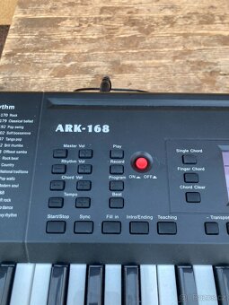 Klávesy Fox 168 BK + podstavec - 4