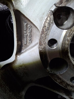 Alu kola mercedes benz složené ze dvou sad rozměry 7,5Jx16 - 4