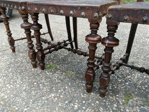 Starožitné židle - 4ks - 4