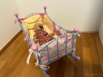 Postýlka s nebesy pro panenky - 4