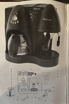 Espresso + prekapavac / SATURN ST 1085w - 4