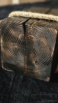 Svícen z přírodního dřeva - 4