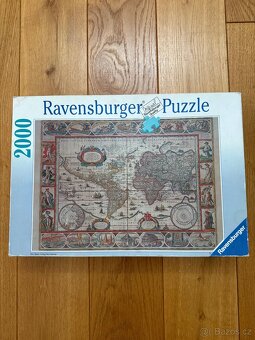 Puzzle historická mapa světa - 4