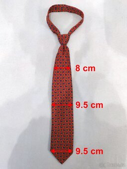 Červená kravata Extra Class - 4