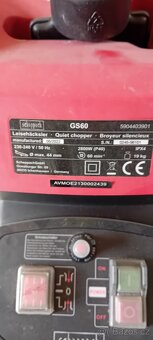 Drtič větví - štěpkovač Scheppach GS 60 - 4