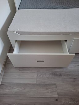 Rozkládací postel s matrací - 4