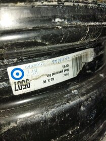 Plechové disky r 16 - 4