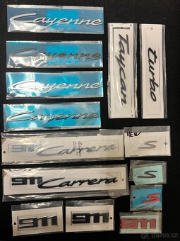 PORSCHE Logo, Emblém, Nápis. - 4