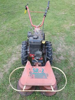 Kultivátor Mountfield MS 07 s vozíkem a sekačkami - 4