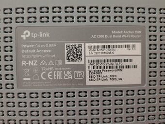 TP-Link Archer C50 AC1200 Dual Band - 4