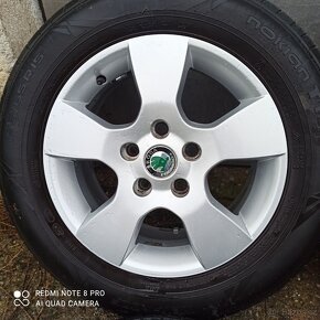 Orig.alu disky ŠKODA OCTAVIA 2 15" - 4