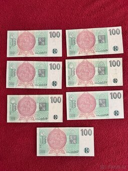 100 kč 1995 bankovka - 4