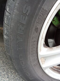ALU kola RC, pneu Nokian vzorek cca 4mm - 4
