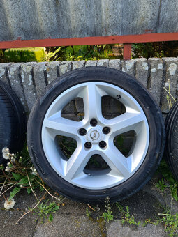 Prodám kola hliník 17 5x110 225/45 opel Saab fiat alfa - 4