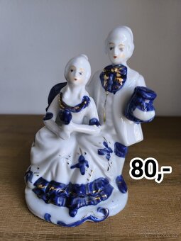 Porcelánová sošky - poslední 4ks - 4