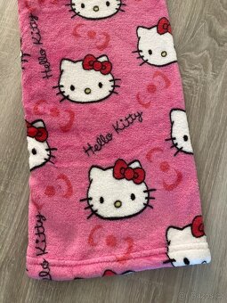 Tepláky hello kitty vel M nové - 4