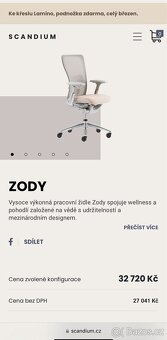 kancelářská židle Haworth Zody - 4