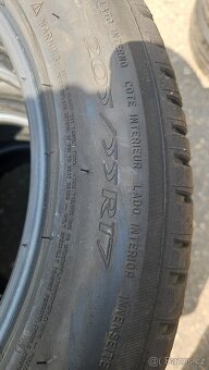 Sada letních pneu rozměr 205/55/17 značka Michelin - 4