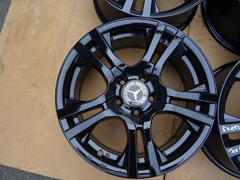 Alu disky na Mercedes 17", 5x112, ET 38, šířka 7J - 4