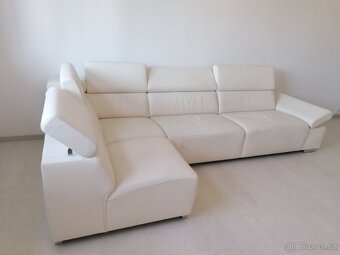 Luxusní kožený gauc - 4