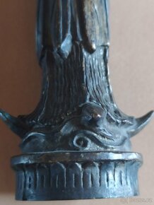 Socha Madony s granátovým jablkem, bronz. - 4