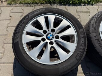 4x al kola 5x120 + pneu letní 195/55 R16 - 4