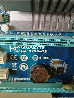 GIGABYTE GA-970A-D3 - AMD 970, socket AM3+ , podpora AMD FX - 4