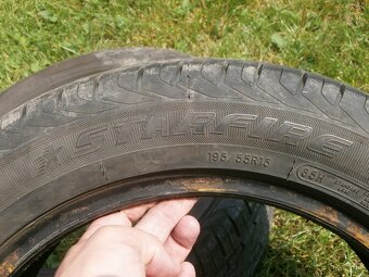 4x letní gumy STARFIRE 195/55 R15 vzorek 2x 9MM 2x8,1MM - 4