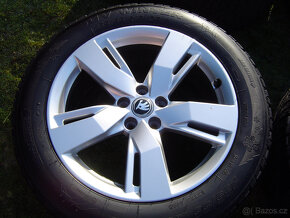 4XZIMNÍ ORIGINÁL HLINÍKOVÁ KOLA ŠKODA KODIAQ, AUDI Q5,7-19" - 4