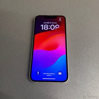 iPhone 13 mini 128GB bílý, bez škrábance, 12 měsíců záruka - 4