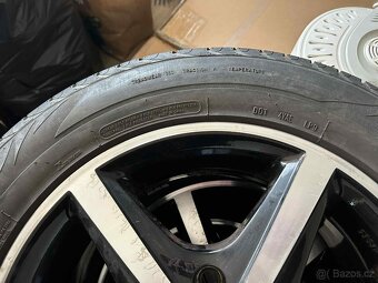 Sada alu kola značky Dezent + letní pneu 195/65R15 - 4