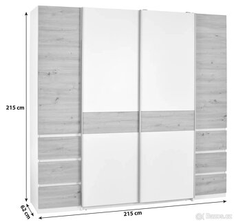 ŠATNÍ SKŘÍŇ S OTOČNÝMI DVEŘMI FABIO 2427000202 - 4